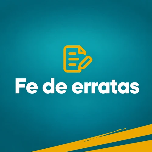Fe de erratas